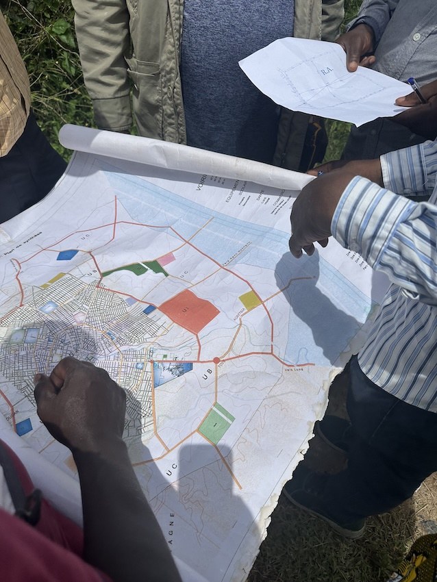 Analyse d’une carte d’implantation de centrale solaire photovoltaïque